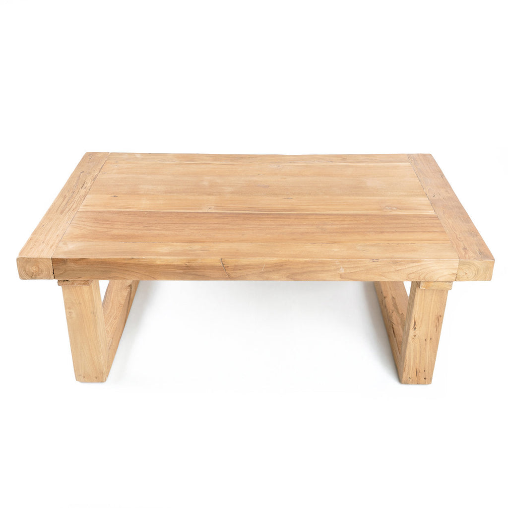 Tavolino in teak riciclato - Naturale