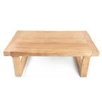 Tavolino in teak riciclato - Naturale