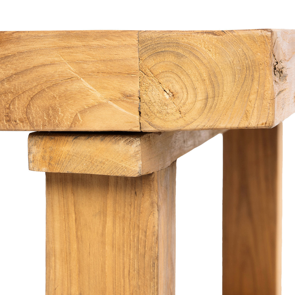 Tavolino in teak riciclato - Naturale