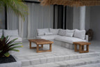 Tavolino in teak riciclato - Naturale