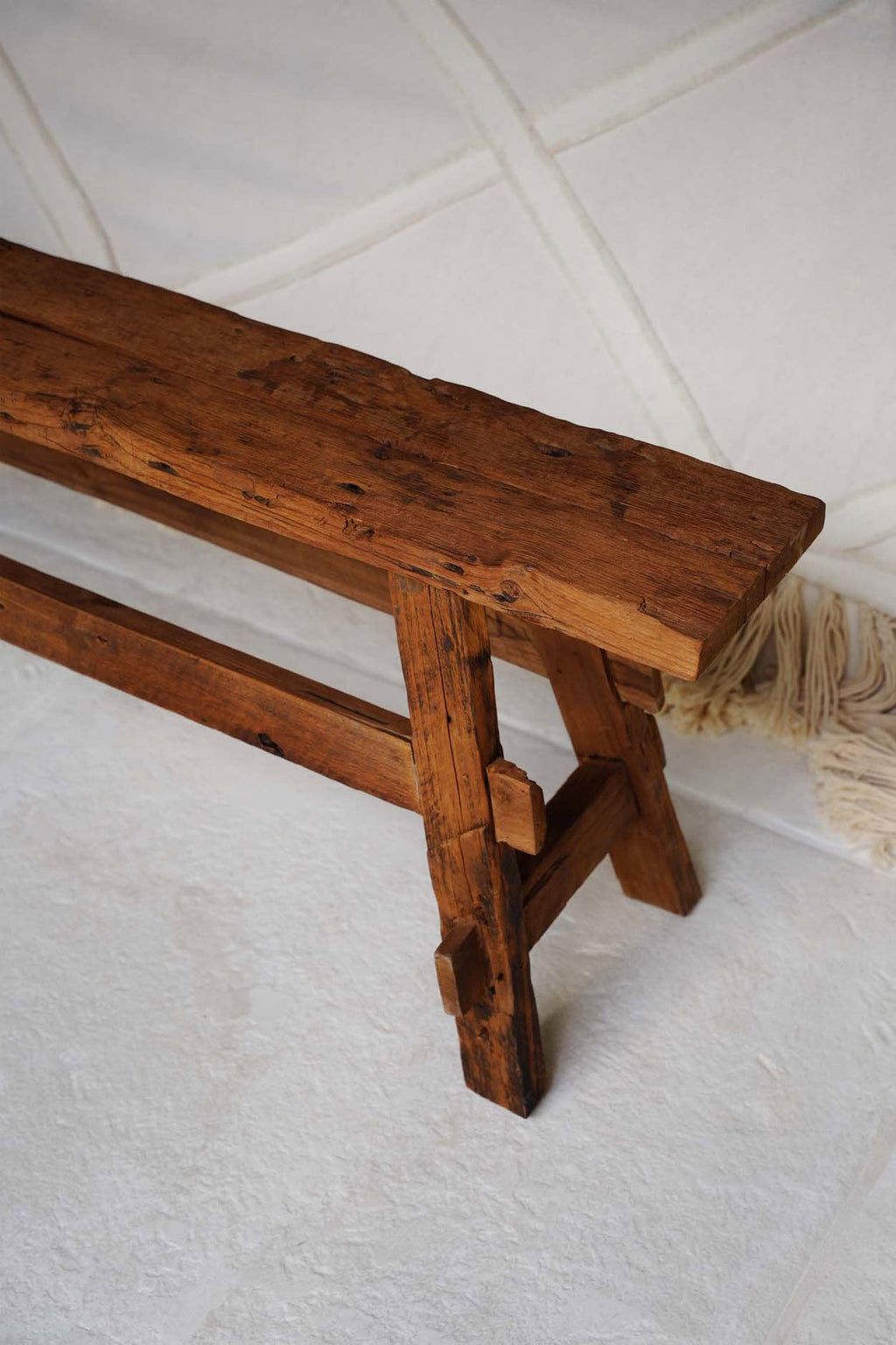Panca Beauteous rustica - Naturale