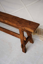 Panca Beauteous rustica - Naturale