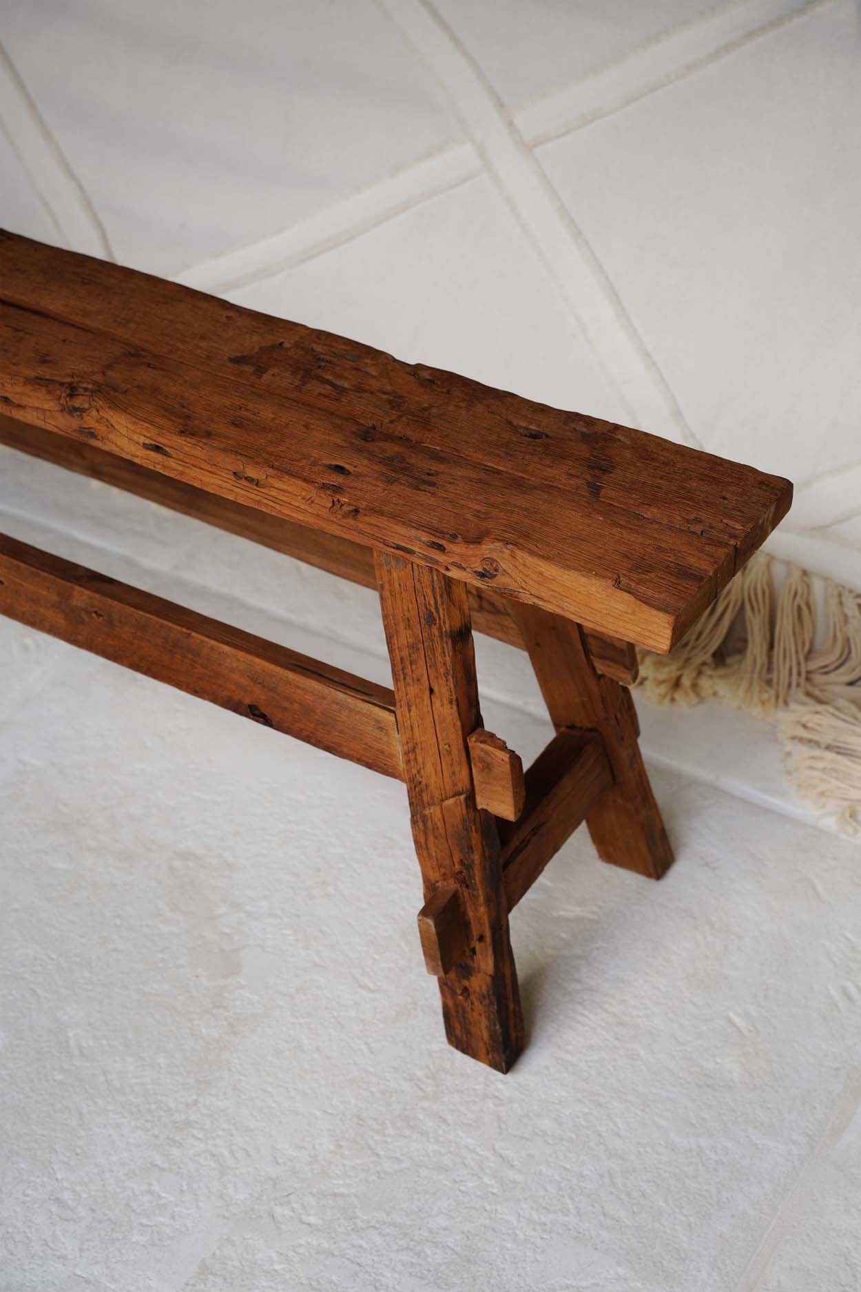 Panca Beauteous rustica - Naturale