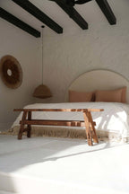 Panca Beauteous rustica - Naturale