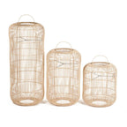 Lampada a sospensione Bozelo - Naturale - XL