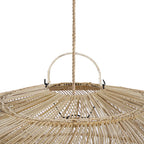 Lampada a sospensione Macaron - Naturale - L