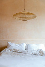 Lampada a sospensione Macaron - Naturale - L