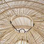 Lampada a sospensione Macaron - Naturale - L