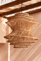 Lampada a sospensione Shiitake - Naturale - L