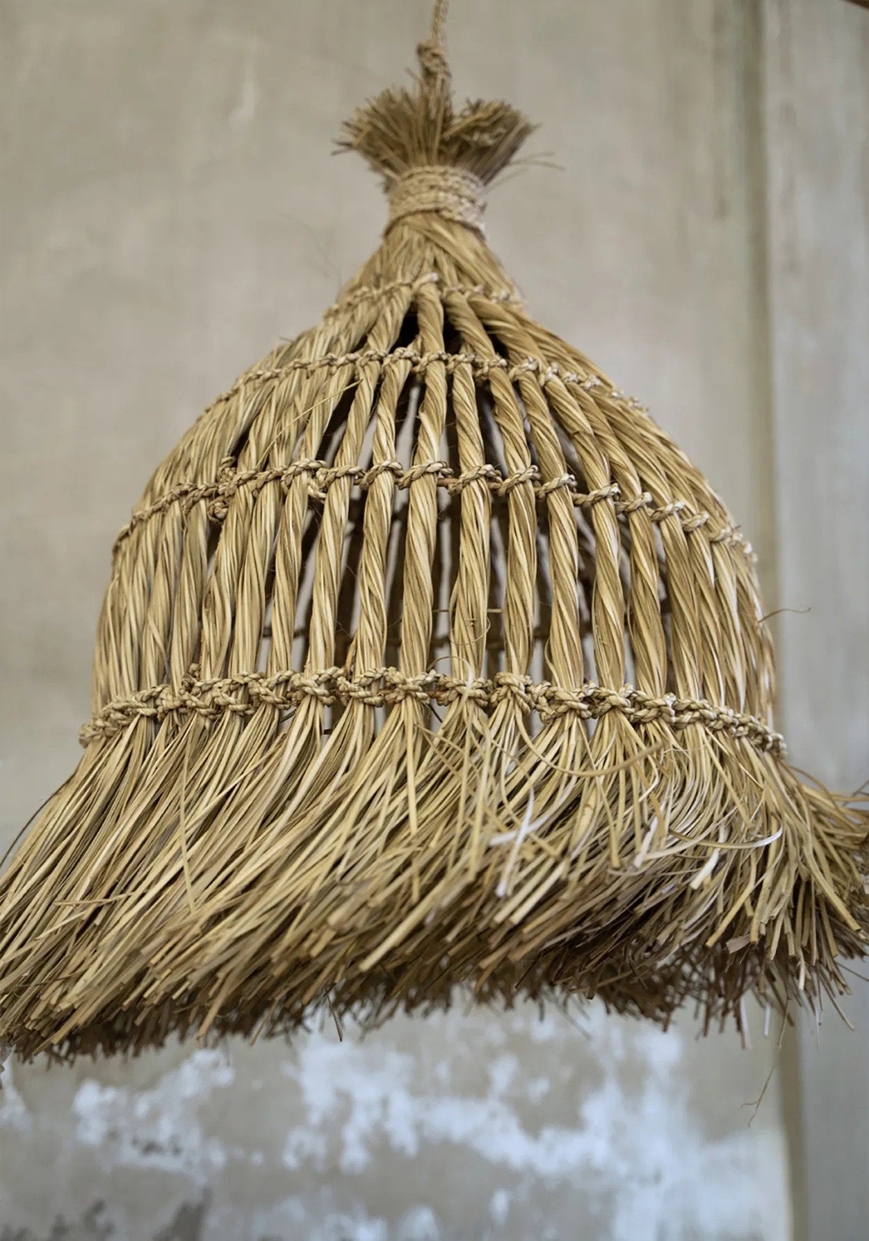 Lampada a sospensione Guagua - Naturale - L