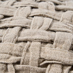Copricuscino in lino Crosier - Naturale