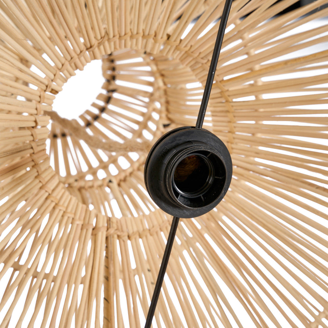 Lampada a sospensione Matcha Whisk - Naturale - M