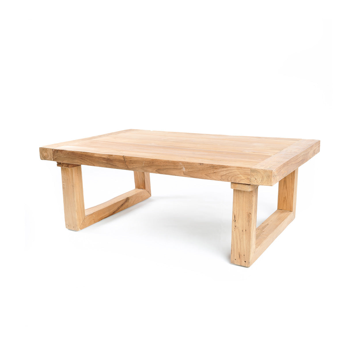 Tavolino in teak riciclato - Naturale