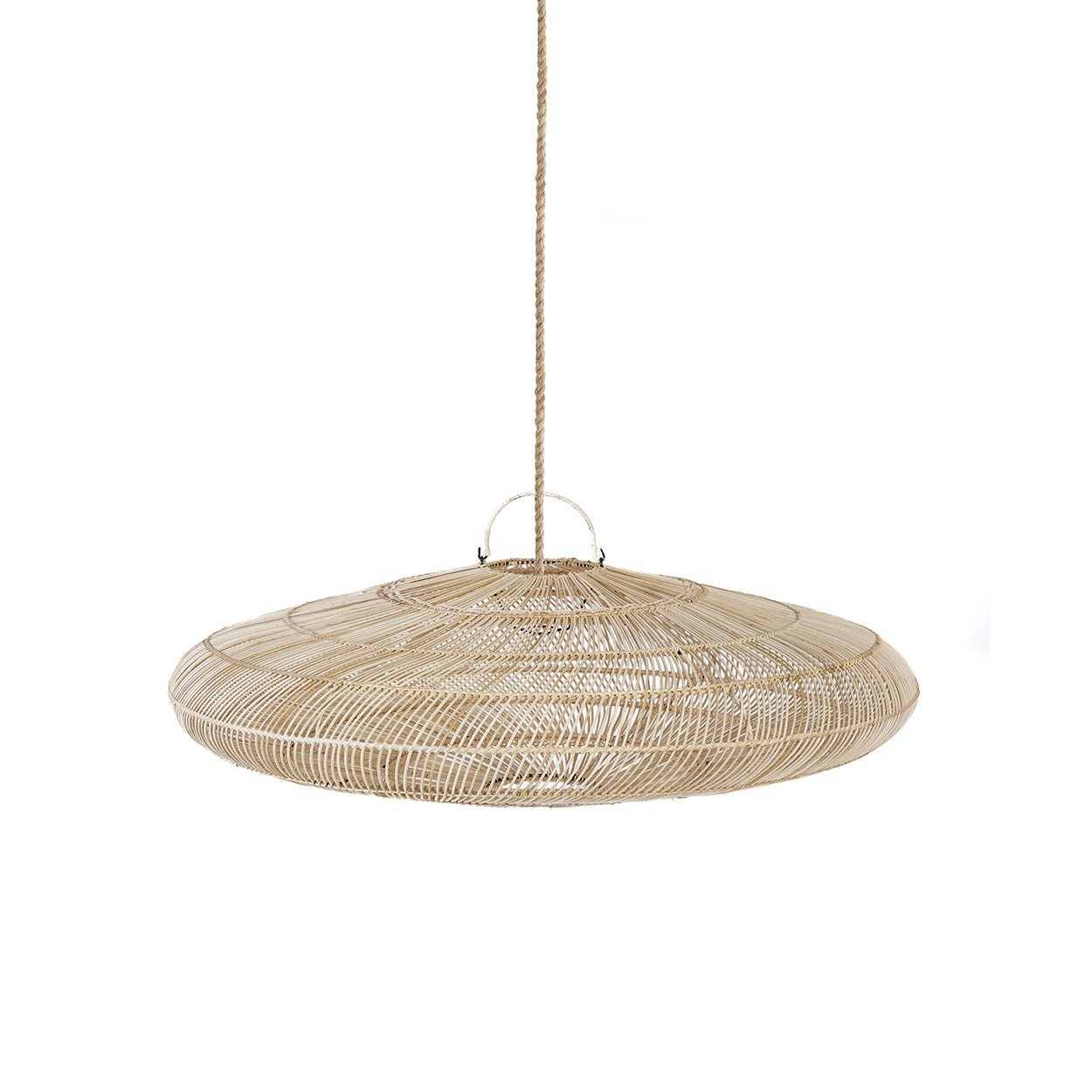Lampada a sospensione Macaron - Naturale - L