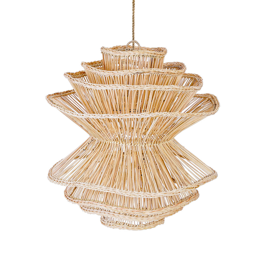 Lampada a sospensione Shiitake - Naturale - L