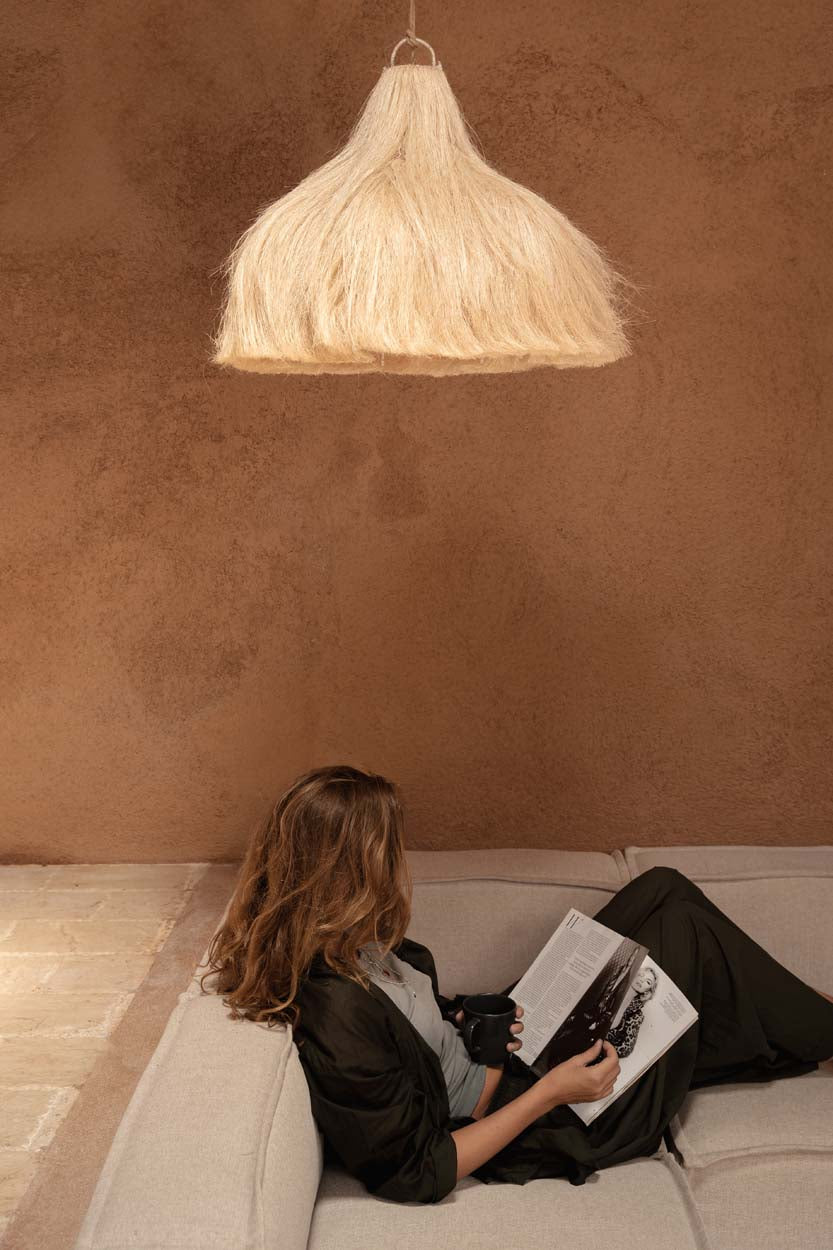 Lampada a sospensione Rami - Naturale - M