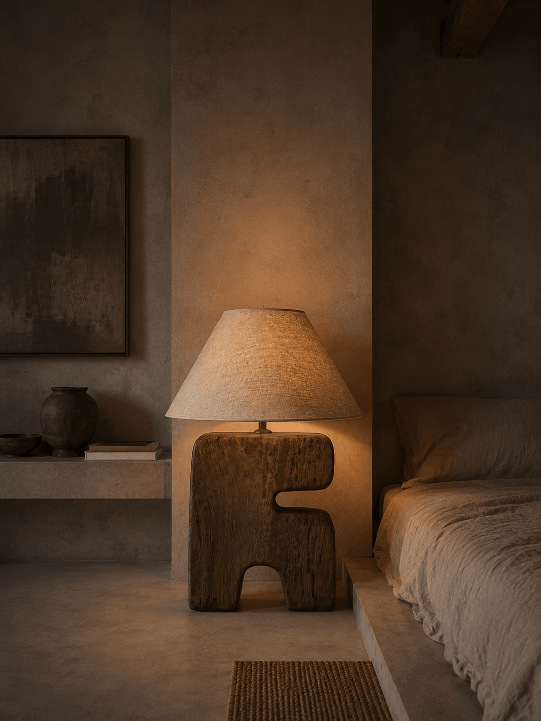 Lampada da tavolo L'Objet - Marrone - L